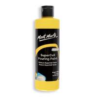 Mont Marte SuperCell Pouring Paint 240ml Bottle - Bright Yellow- main image