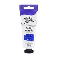 Mont Marte Premium Satin Acrylic Paint 75ml Tube - Ultramarine Blue- main image