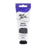 Mont Marte Premium Satin Acrylic Paint 75ml Tube - Paynes Grey- main image