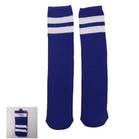 Blue Stripe Knee High Socks 40cm- main image