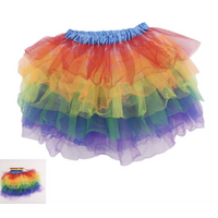 6 Layer Rainbow Pride Tutu- main image