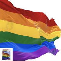 Rainbow Pride Flag 90cm x 150cm- main image