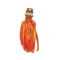 Tassel Hair Ties Orange- main image
