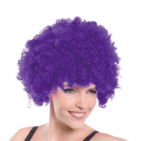 Afro Wig Purple- main image