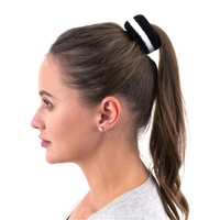 Stripe Hair Band 2 Pack - Black- main image