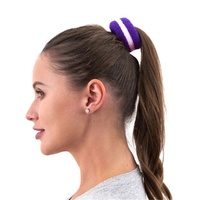 Stripe Hair Band 2 Pack - Purple- main image