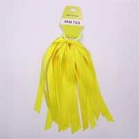 Tassel Hair Ties Yellow- main image