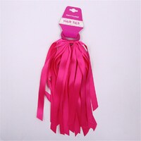 Tassel Hair Ties Pink- main image