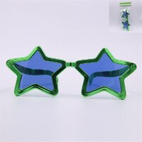 Jumbo Star Glasses Green- main image