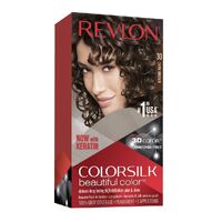 Revlon ColorSilk Hair Dye 30 Dark Brown- main image