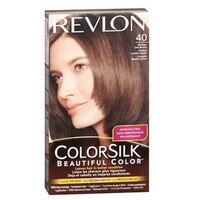 Revlon ColorSilk Hair Dye 40 Medium Ash Bro- main image