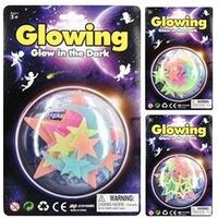 15pcs Space Glow In The Dark Stars Baby Kid Bedroom Luminous Fluorescent Wall Stickers- main image