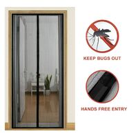 Magnetic Door Mesh Fly Screen Mosquito Bug Magic Curtain Hands Free Auto Close- main image