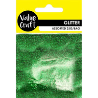 Value Craft Fine Glitter Green 25g- main image