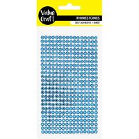 Craft Rhinestone Self Adhesive Blue 540 Pack- main image