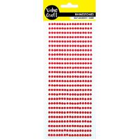 Craft Rhinestone Self Adhesive Red 540 Pack- main image