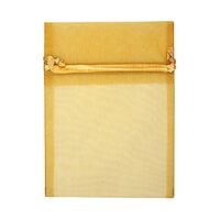 Organza Bag Small - Mustard 5pcs- main image