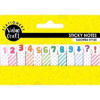 Sticky Marker Tabs Numbers 12 Pack- main image