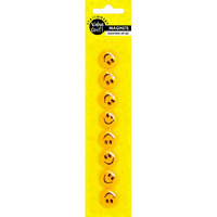 Smiley Face Magnets 8 Pack- main image