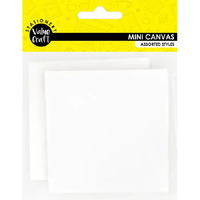 Mini Canvas 8cm Square 2 Pack- main image