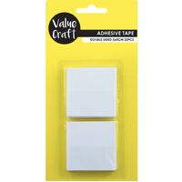 Value Craft Double Sided Adhesive Mounting Tape 5cm x 5cm 20pc- main image