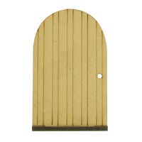 Wooden Fairy Door 125mm Natural 1pc- main image