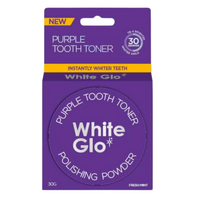 White Glo Purple Tooth Toner Polishing Powder 30g- main image