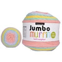 Jumbo Muffin Premium Knitting Yarn 8ply 200G Soft Laughter- main image