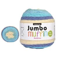 Jumbo Muffin Premium Knitting Yarn 8ply 200G Maldives- main image