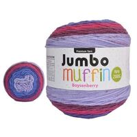 Jumbo Muffin Premium Knitting Yarn 8ply 200G Boysenberry- main image