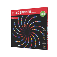 Christmas LED Spinner Rainbow Multicolour 50cm- main image