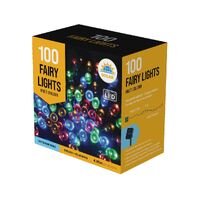 100 Solar Fairy Lights Multi Colour- main image