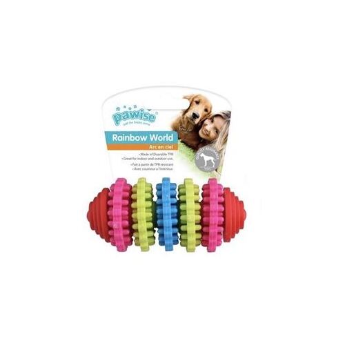 Pawise Dog Toy Rainbow Chew 10x5cm