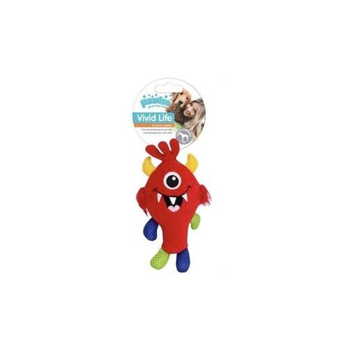 Pawise Little Monster Fiery Dog Toy 20cm