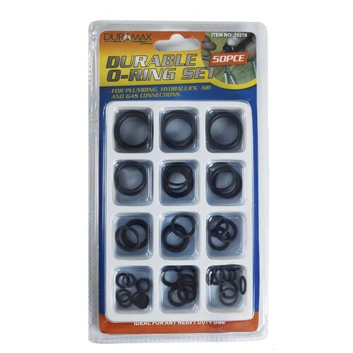 50 O-Ring Set Assorted Sizes Strong & Durable Plumbing Tap Sink Washers