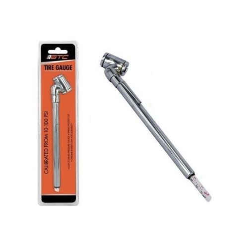 BTC Tire Gauge Calibrated from 10-100 PSI