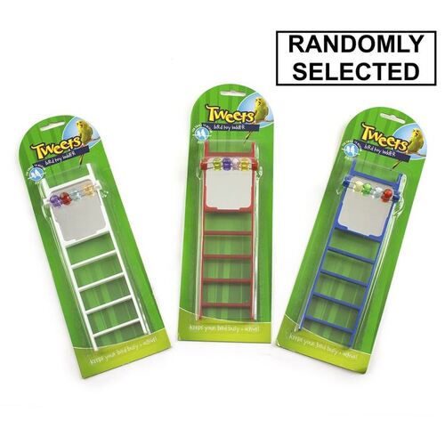 Tweets Bird Toy Ladder with Mirror - Randomly Selected