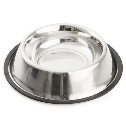 Stainless Steel Pet Bowl 21cm Anti Skid
