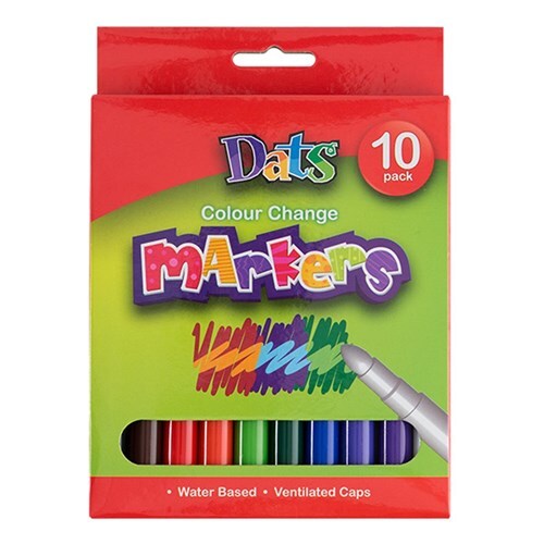 Fine Tip Markers Assorted Colours 12 Pack - Cheap Office Supplies 
