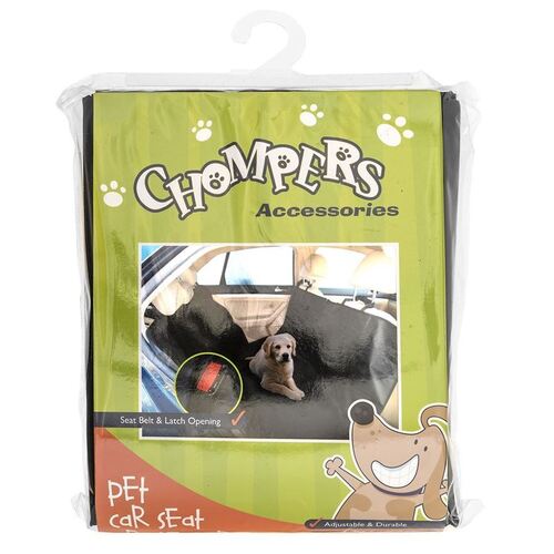 Chompers Pet Car Seat Protector with Seat Belt Holes 142 x 145cm