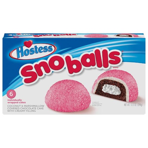 Hostess Snow Balls 6 Pack 298g