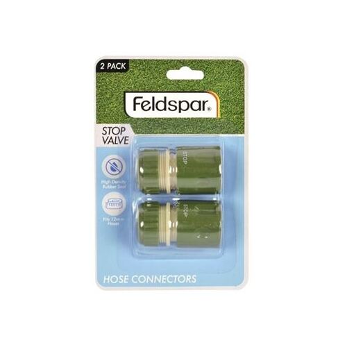 FELDSPAR 2pce Hose Connectors with Stopper