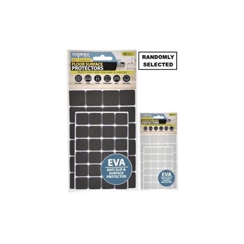 Self Adhesive Floor Surface Protectors 48pk - Randomly Selected