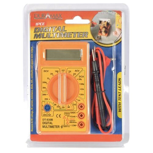 Digital Multimeter Multi Tester Ohmmeter AC DC Voltmeter LCD Digital Multimeter