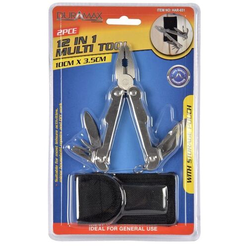 Multi Tool 13 in 1 with Storage Pouch