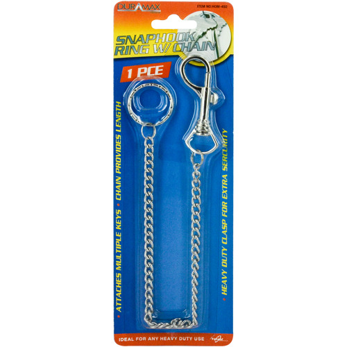 Snaphook Ring w/Chain