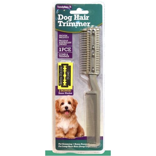 Pet Dog Hair Trimmer with Extra Blades 