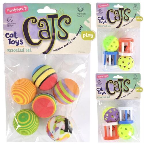 Cat Toy Set - Assorted - Randomly Selected