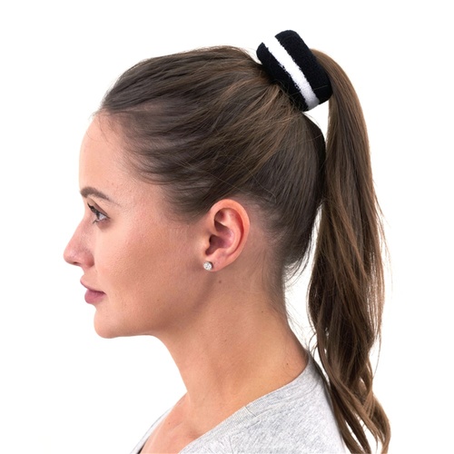 Stripe Hair Band 2 Pack - Black