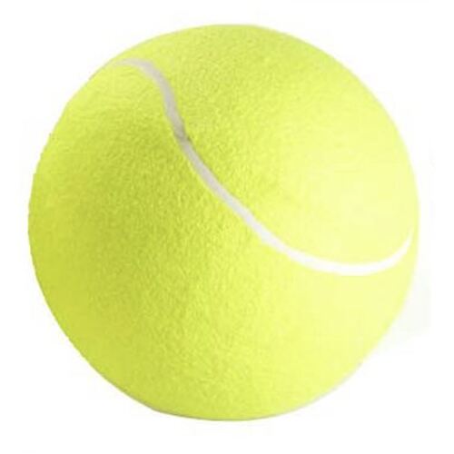 31cm Giant Tennis Ball for Autographs Kids Games - Yellow